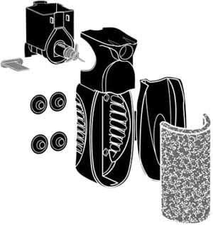 Filter 30 liter aquarium 350