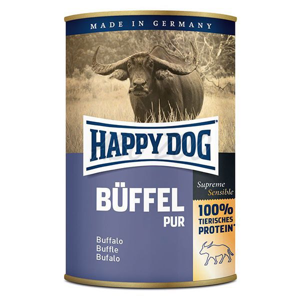 Happy Dog Pur - Büffel 400g / byvolie mäso