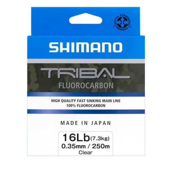Shimano Vlasec Tribal Carp Fluorocarbon 250m Clear 0,35mm