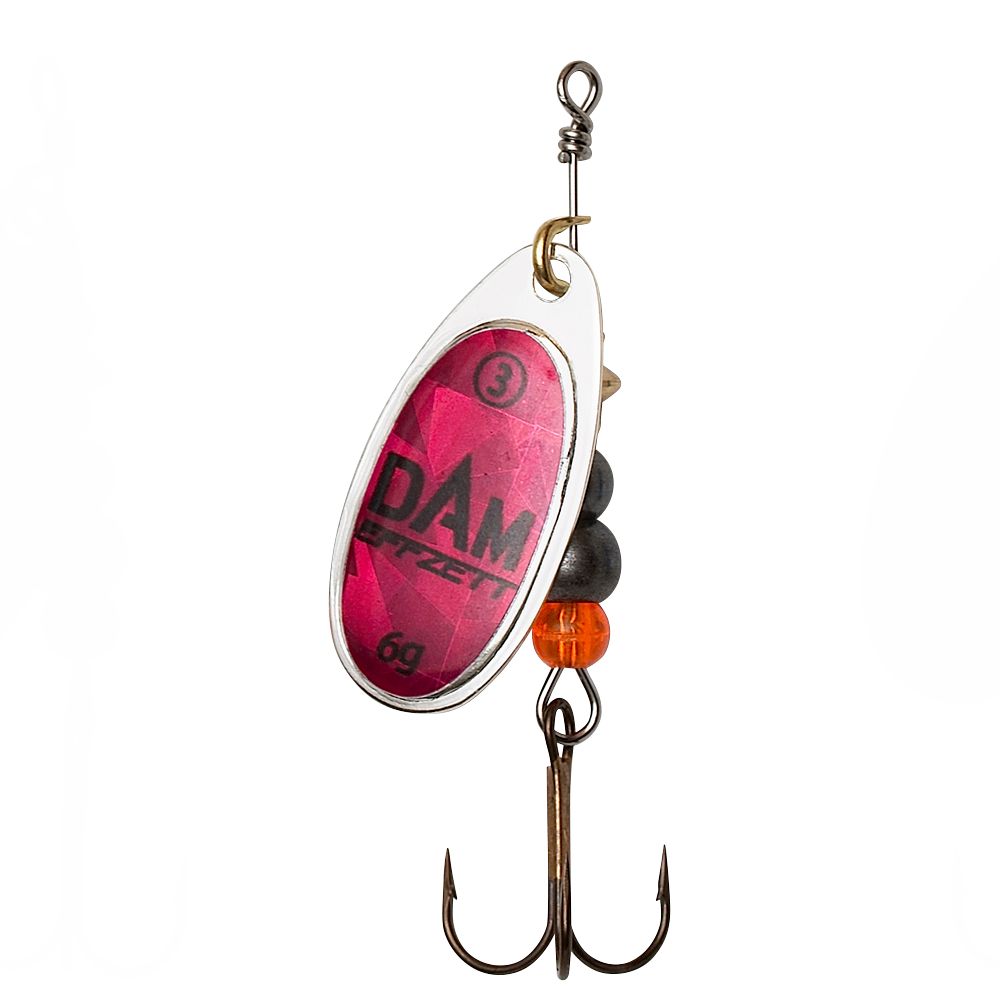 DAM Effzett Rotačka FLUO SPINNER 2/4g Magenta Prisma