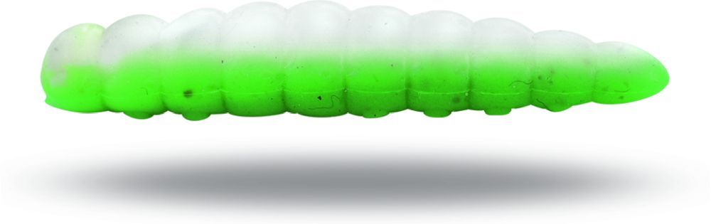 Magic Trout Nástraha B-Maggot 2,5cm cesnak  Green/White