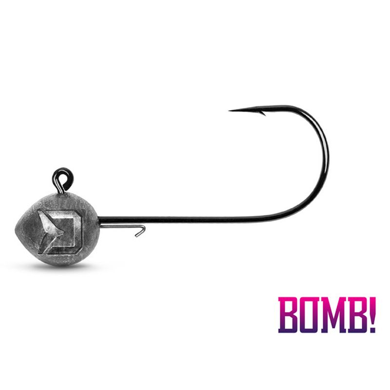Delphin jigová hlava s držiakom BOMB! 5ks 8/0 18g