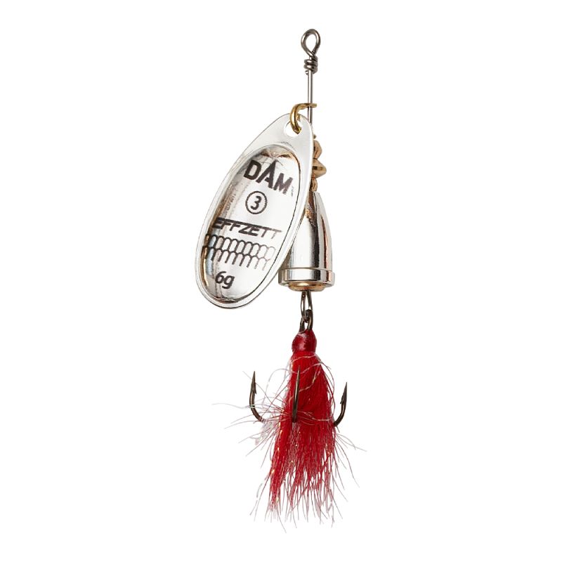 DAM Effzett Rotačka Executor Dressed Spinner 2/4g Silver