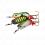 DAM Effzett Plandavka Standard Spoon 4,5cm/16g Olive/Chartreuse Tiger UV