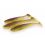 Fox Rage Slick Shad New Ultra UV Colours 7cm UV Green Pumpkin