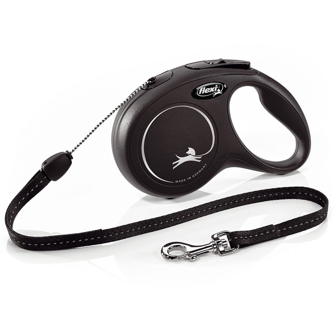 Flexi vodítko New Classic S do 12kg, 8m lanko - čierne