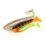 Fox Rage Spikey Shad 9cm Fire Tiger