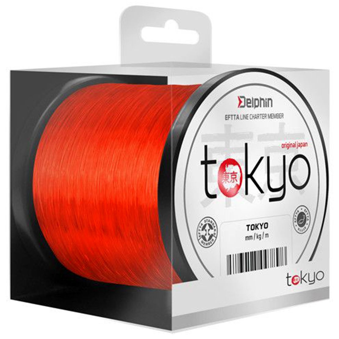 Monofil Delphin TOKYO / oranžový 600m 0,369mm