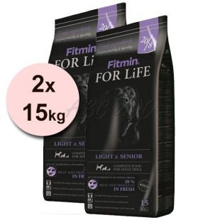 Fitmin FOR LIFE Light & Senior 2x15 kg