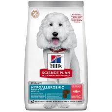 Hill's Science Plan Hypoalerg&eacute;nne pre stredn&eacute; dospel&eacute; psy s lososom 12 kg