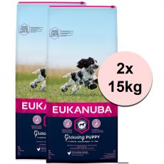 EUKANUBA PUPPY Medium Breed - 2 x 15 kg