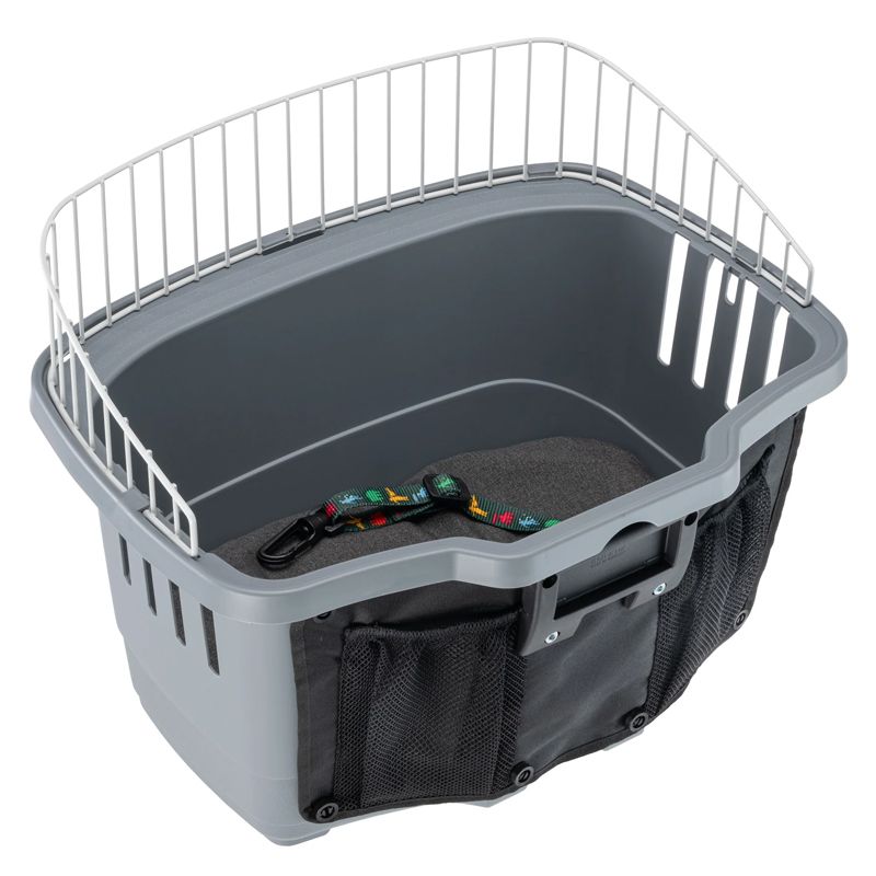 Prenosný box pre psa na bicykel ATLAS BIKE 20 RAPID - 47 x 35,5 x 34,5 cm