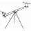 MIVARDI SET - Tripod Premium + ZDARMA 2 x Hlásič EASY blue & red + 2 x Swing ARM EASY red & blue