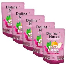 Dolina Noteci Superfood Kačica & Prepelica 5 x 300 g