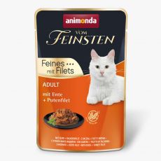 Animonda Vom Feinsten Cat Adult – kačica a morčacie filety 85 g