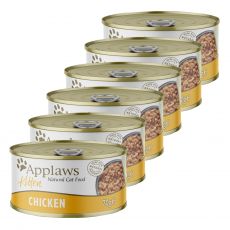 Applaws Kitten - konzerva pre mačiatka s kuracím mäsom, 6 x 70g