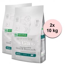 Natures Protection Superior care dog GF adult Sensitive skin & stomach lamb all breeds 2 x 10 kg