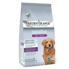 ARDEN GRANGE Sensitive light/senior 12 kg - PO&Scaron;KODEN&Yacute; OBAL