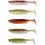 Savage Gear Gumová Nástraha Fat Minnow T Tail Clearwater Mix 9 cm 5 ks