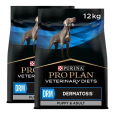 Purina Pro Plan Veterinary Diets Canine - DRM Dermatosis 2 x 12 kg