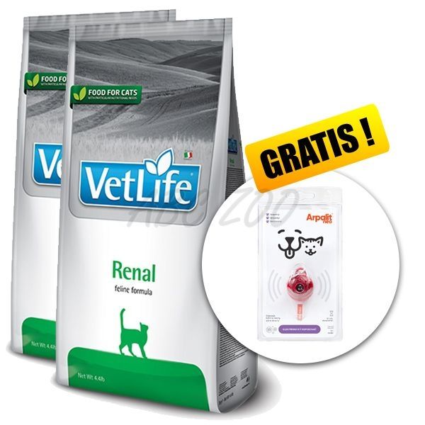 Farmina Vet Life Renal Feline 2x5 kg + Arpalit NEO ZADARMO | ABC-ZOO