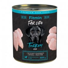 Konzerva Fitmin For Life TURKEY paté 800 g