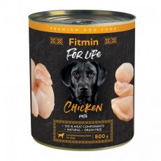 Konzerva Fitmin For Life CHICKEN paté 800 g