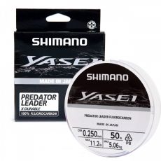  Shimano Vlasec Yasei Fluoro Leader Grey 50m 0.25mm 5.06kg
