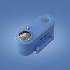 TICKLESS MINI nabíjateľný ultrazvukový repelent pre malé psy - Greek blue