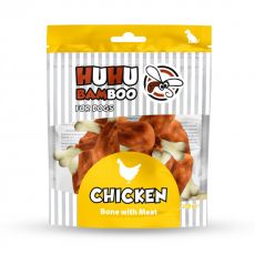 HuhuBamboo Kosť s kuracím 250 g