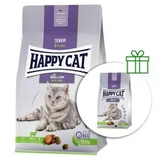 Happy Cat Senior Weide-Lamm / jahňa 1,3 kg 1+1 ZADARMO