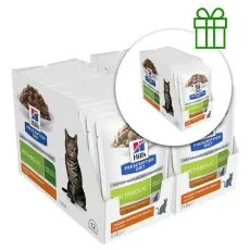 Hill's Prescription Diet Metabolic Regul&aacute;cia hmotnosti pre mačky 12 x 85 g, 2+1 ZADARMO