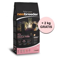 Alleva NEO BREEDER dog adult medium & maxi pork 12 kg + 2 kg GRÁTIS