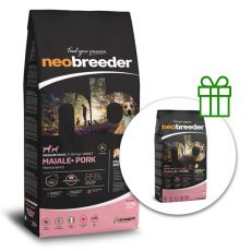 Alleva NEO BREEDER dog adult medium & maxi pork 12 kg + 2 kg ZADARMO