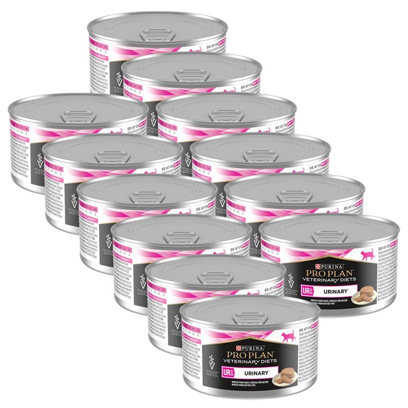 Purina Pro Plan Veterinary Diets Feline – UR St/Ox Urinary 12 x 195 g
