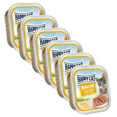 Happy Cat Minkas DUO Pat&eacute; hov&auml;dzie & kr&aacute;lik 6 x 100 g