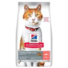 Hill's Science Plan granule pre kastrovan&eacute; dospel&eacute; mačky s lososom 15 kg