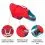 Kurgo Surf N Turf Dog Life Jacket Pl&aacute;vacia vesta pre psy, XL červen&aacute;