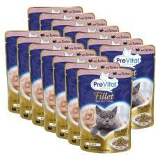 PreVital Fillet Selection Kapsička morka v želé 14 x 85 g