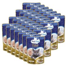 PreVital Fillet Selection Kapsička pstruh v želé 28 x 85 g
