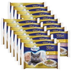 PreVital Fillet Selection Kapsička kura/morka v želé 60 x 85 g