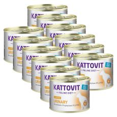 Kattovit Urinary konzerva kuracie 12 x 185 g