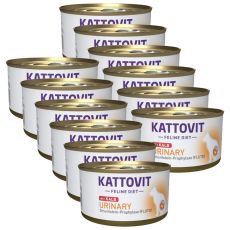 Kattovit Urinary konzerva teľacia 12 x 85 g