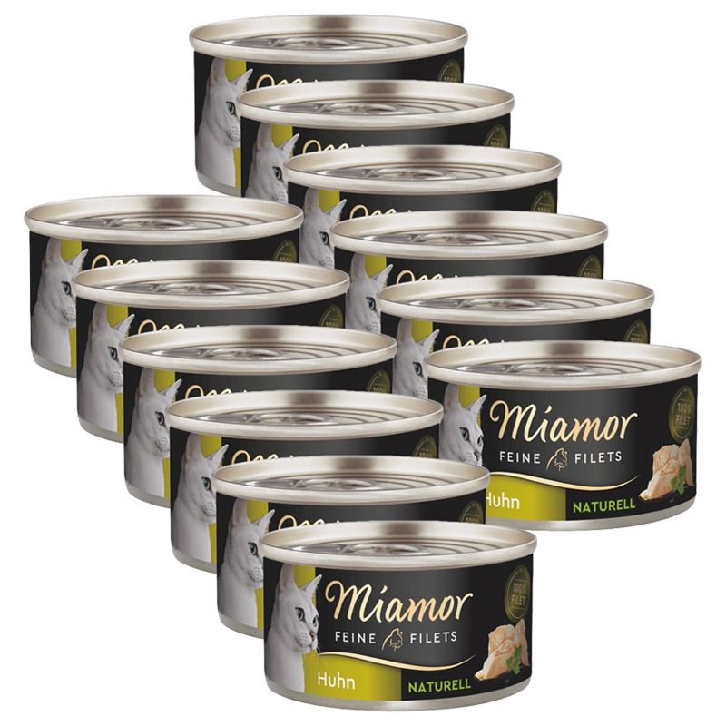 Miamor Feine Filets Naturell kura 12 x 80 g