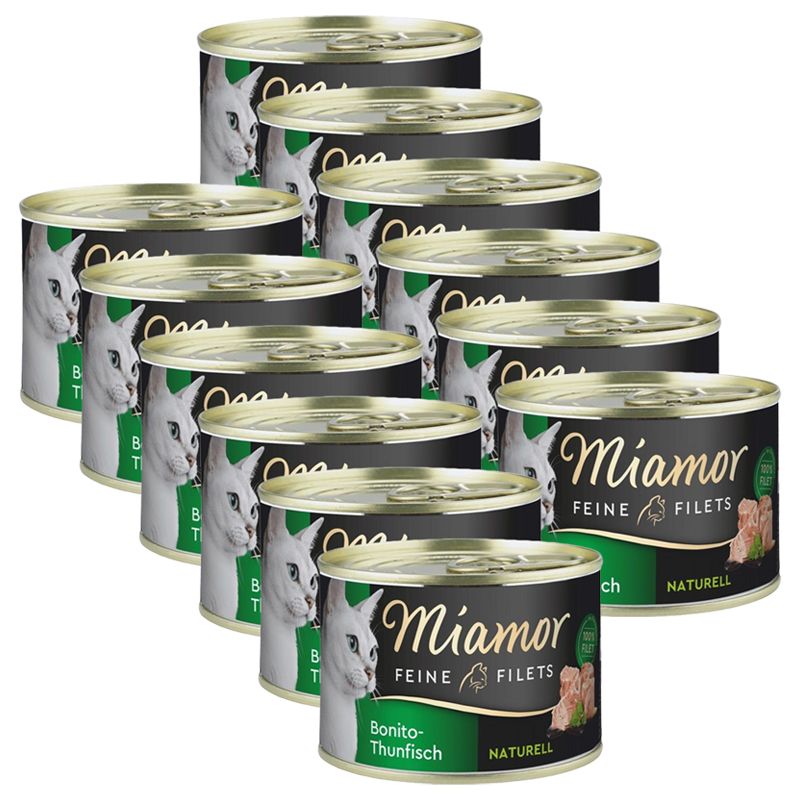 Miamor Feine Filets Naturell tuniak Bonito 12 x 156 g