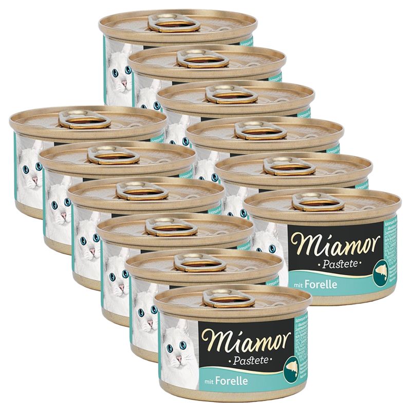 Miamor Pastete paštéta so pstruhom 12 x 85 g
