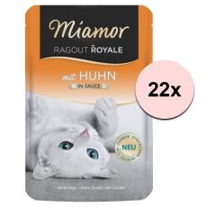 MIAMOR Ragout Royal kura v omáčke 22 x 100 g