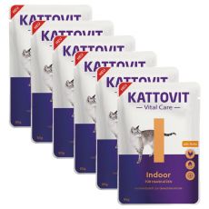 Kattovit Vital Care Indoor kapsička kura 6 x 85 g