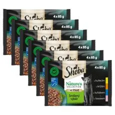 Sheba Natures Collection Kapsičky zmie&scaron;an&yacute; v&yacute;ber v &scaron;ťave 6 x (4 x 85 g)