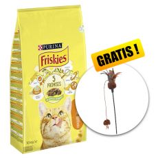 FRISKIES s kuracím mäsom a zeleninou 10 kg + hračka ZADARMO